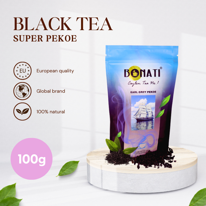BONATI TEA EARL GREY PEKOE-100g