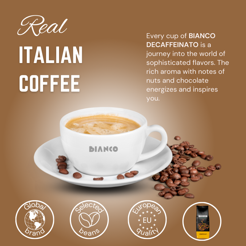 COFFEE BIANCO DECAFFEINATO