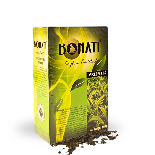 BONATI Ceylon Green Tea loose leaf 100g
