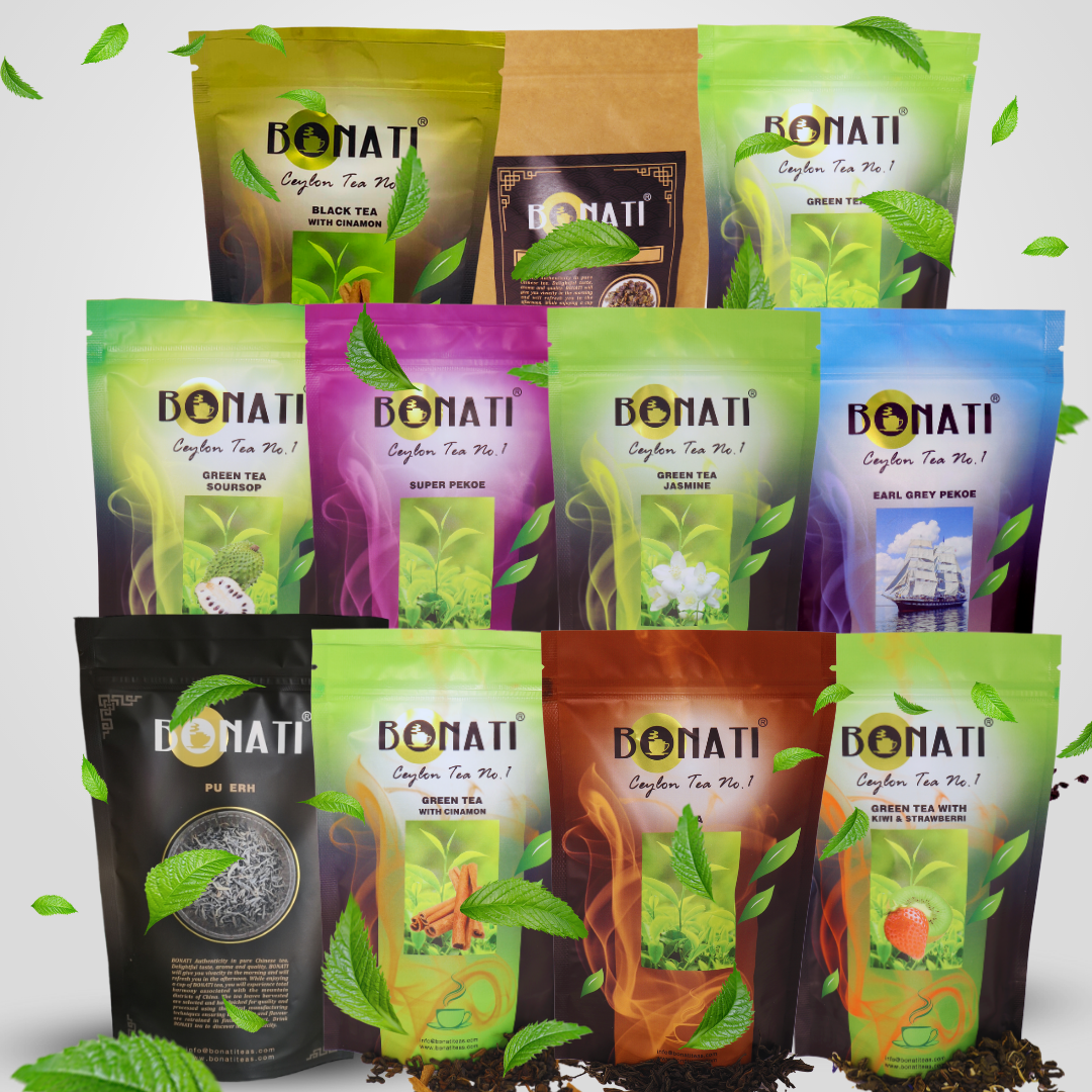 BONATI BLACK TEA WITH CINNAMON-100g