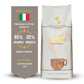 Bonetti Gran Crema Italian coffee beans, dark roast, 80% Arabica 20% Robusta, 1 kg premium coffee packaging
