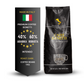 Bonetti Intenso Italian coffee beans, dark roast, 40% Arabica 60% Robusta, 1 kg premium coffee packaging
